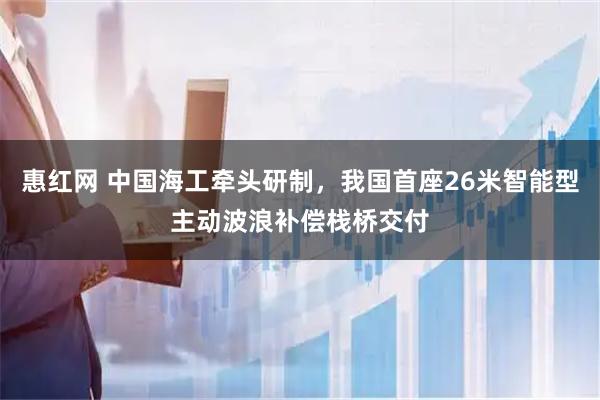 惠红网 中国海工牵头研制，我国首座26米智能型主动波浪补偿栈桥交付